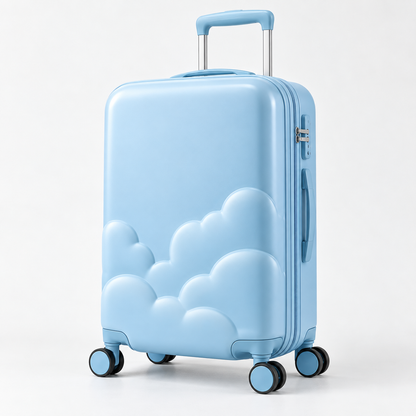 CloudBloom Sky Suitcase