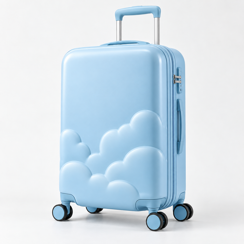CloudBloom Sky Suitcase