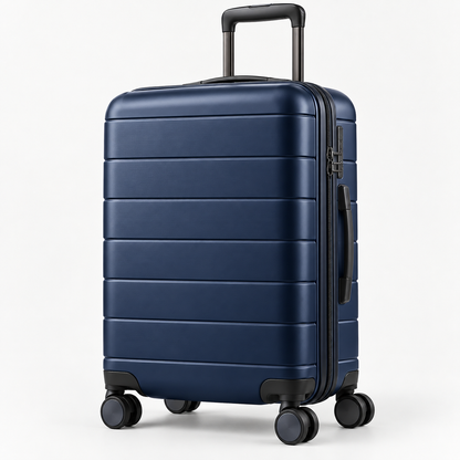Harbor Navy Stripe Suitcase